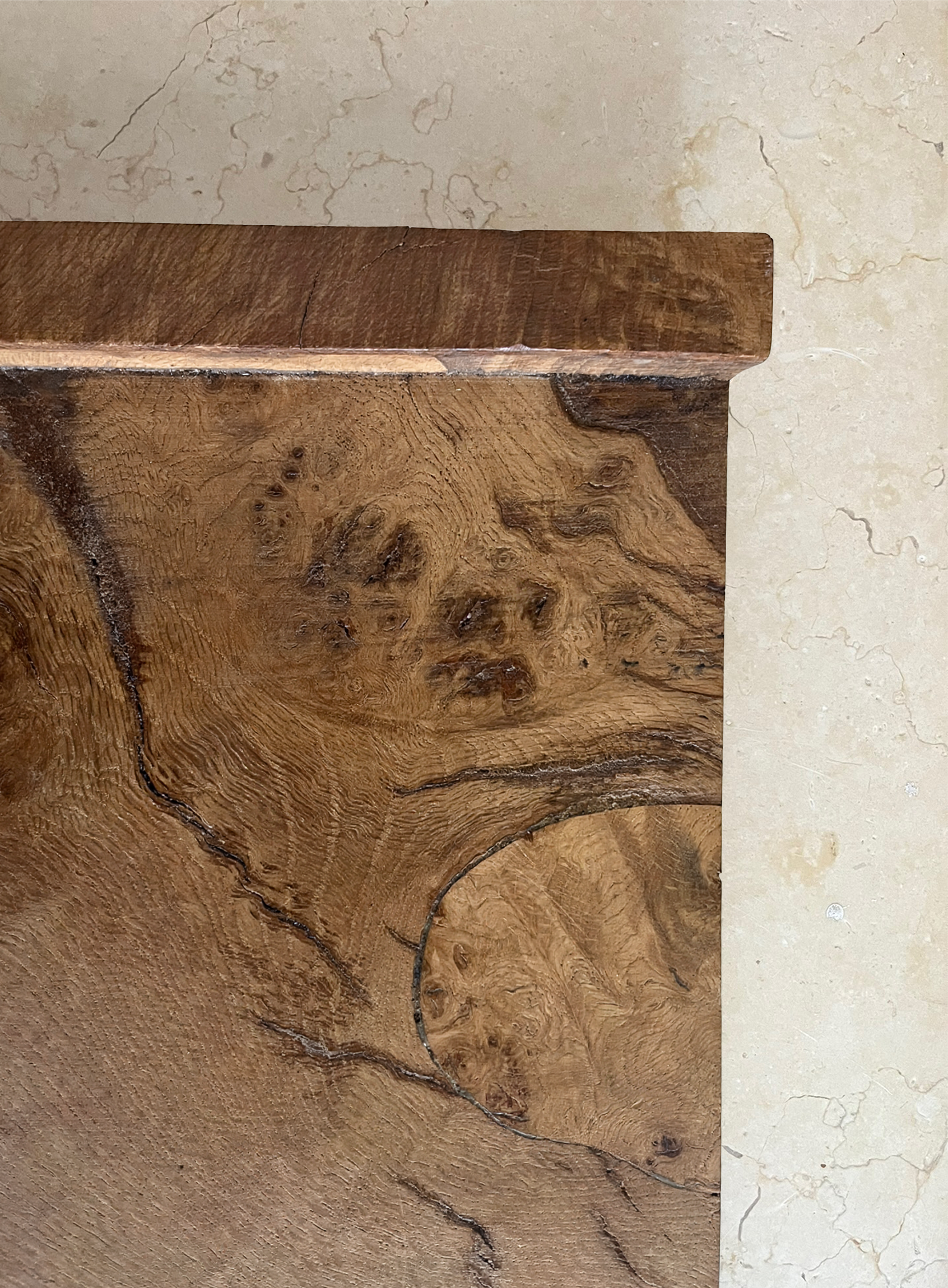 Handcrafted Burr Wood Tray