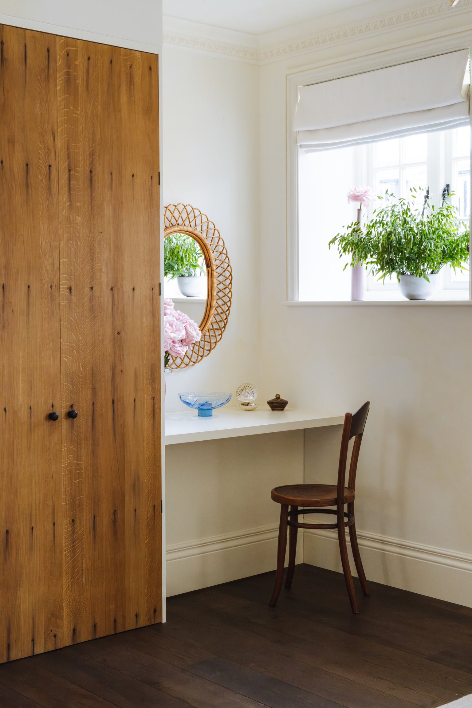 Woven Rattan Wall Mirror