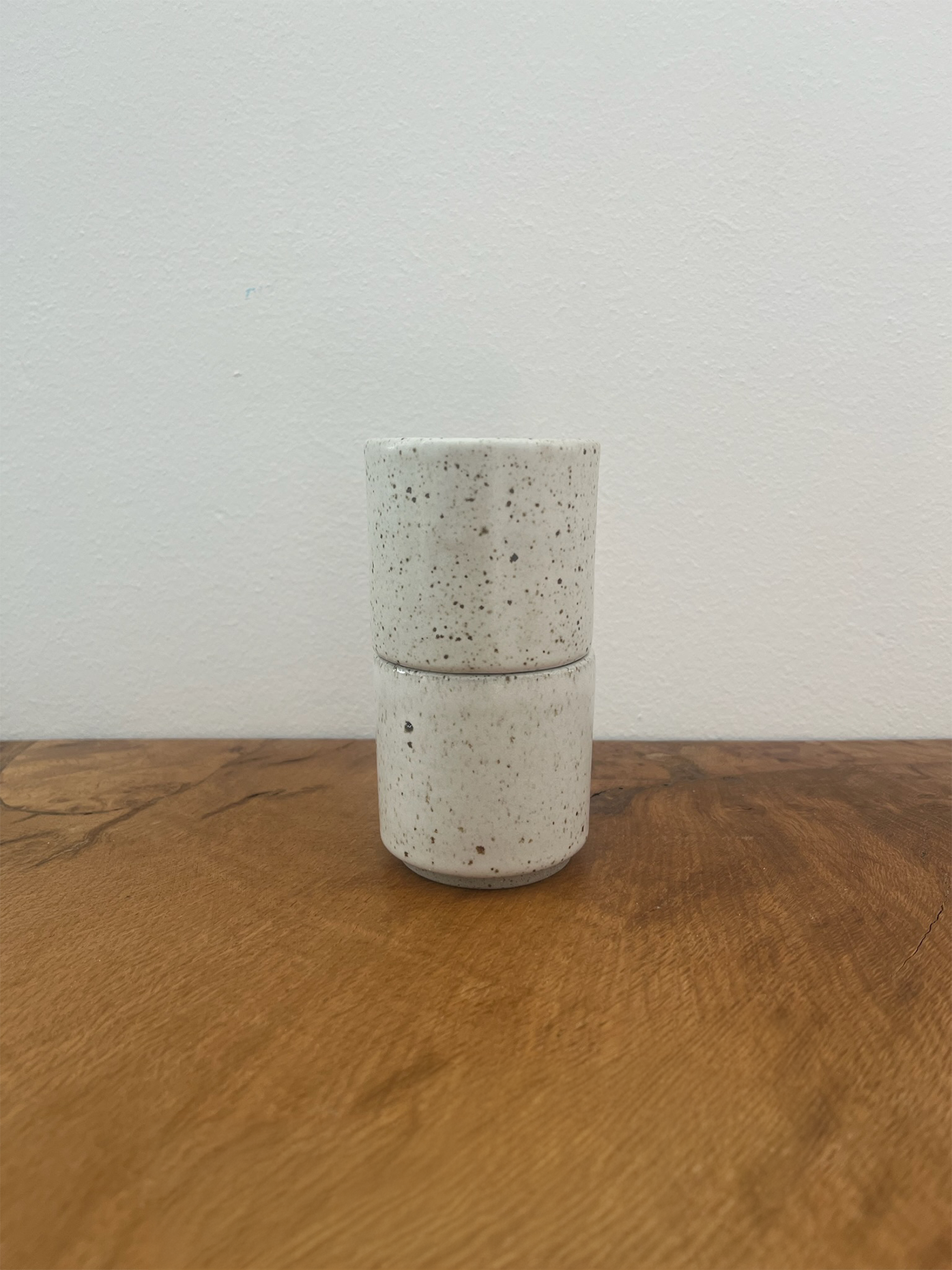 Speckled Ceramic Tea set with two cups included