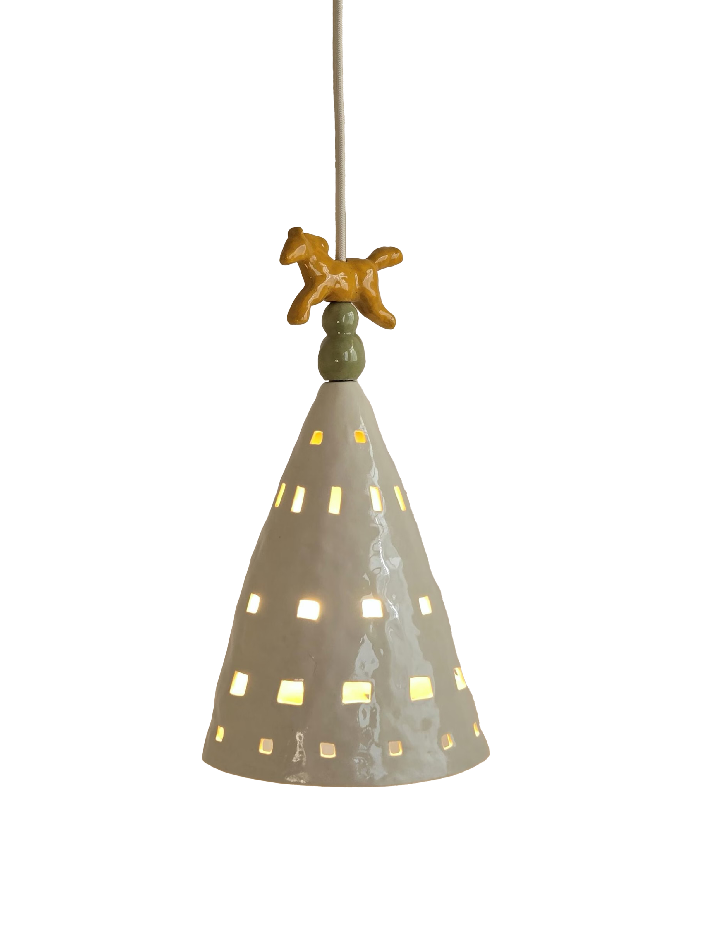 Handcrafted Ceramic Pendant Light