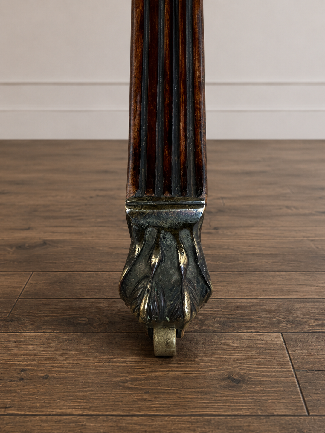 Antique Extendable Mahogany Dining Table