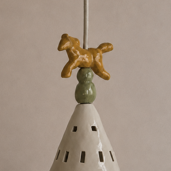 Handcrafted Ceramic Pendant Light