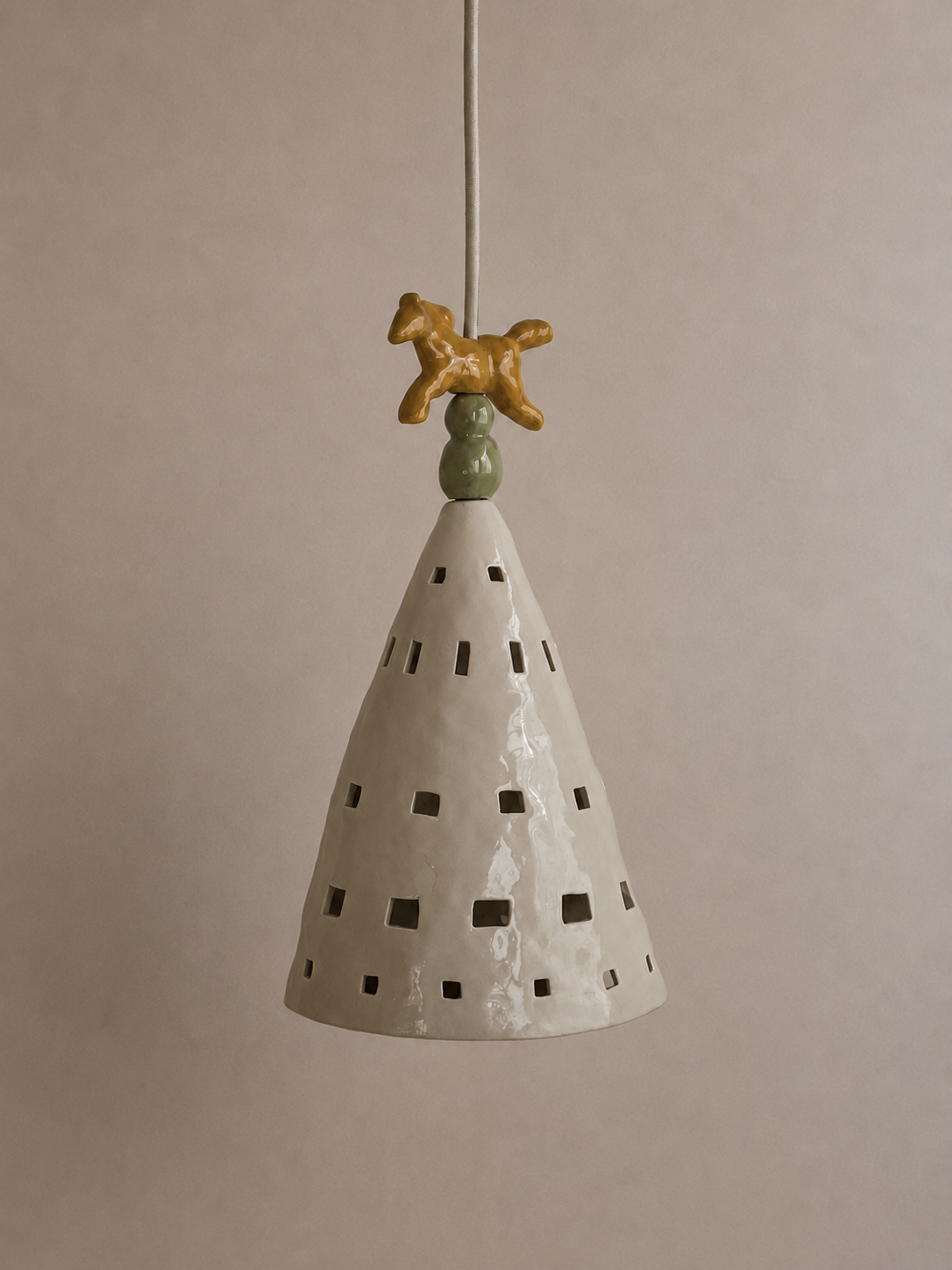 Handcrafted Ceramic Pendant Light
