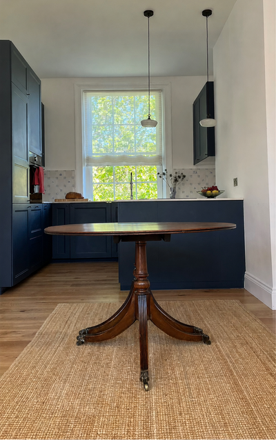 Antique Extendable Mahogany Dining Table
