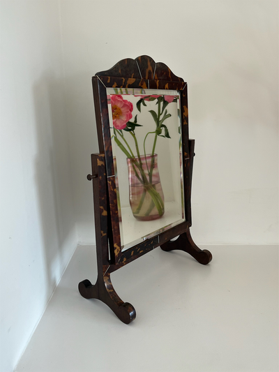 Antique Tortoiseshell Dressing Mirror