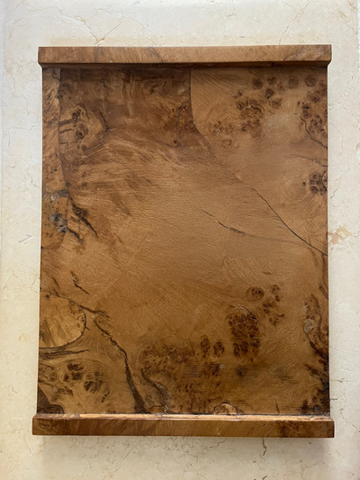 Handcrafted Burr Wood Tray