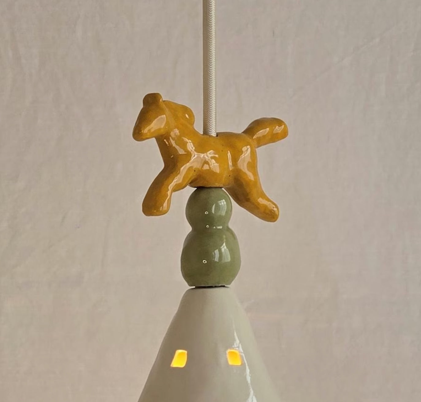 Handcrafted Ceramic Pendant Light