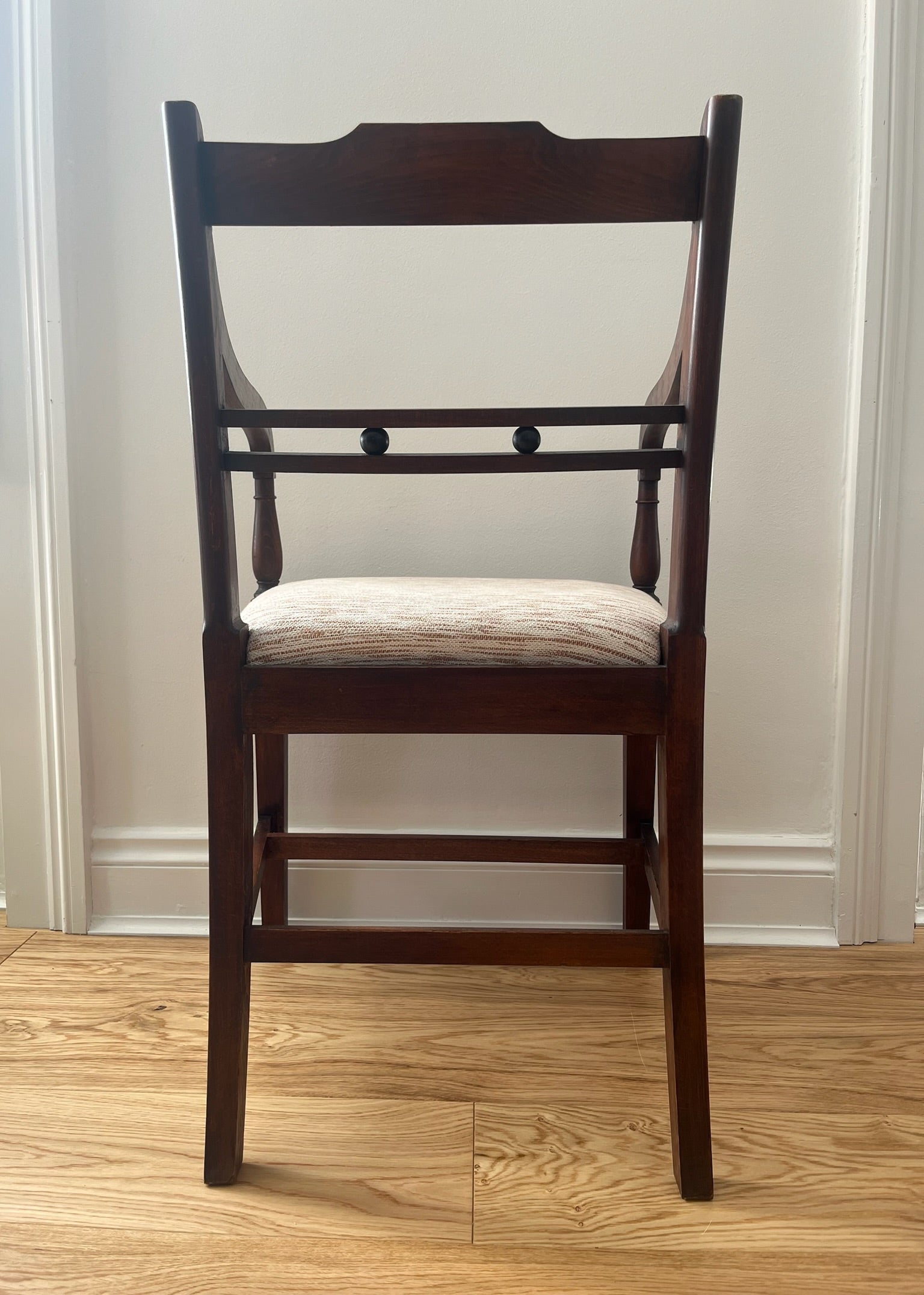 Set of 4 Antique Mahogany Armchairs