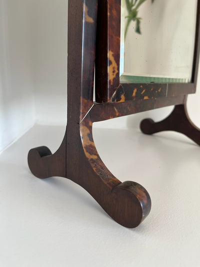 Antique Tortoiseshell Dressing Mirror