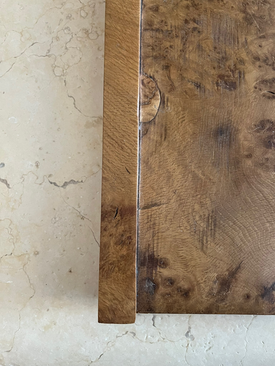 Handcrafted Burr Wood Tray
