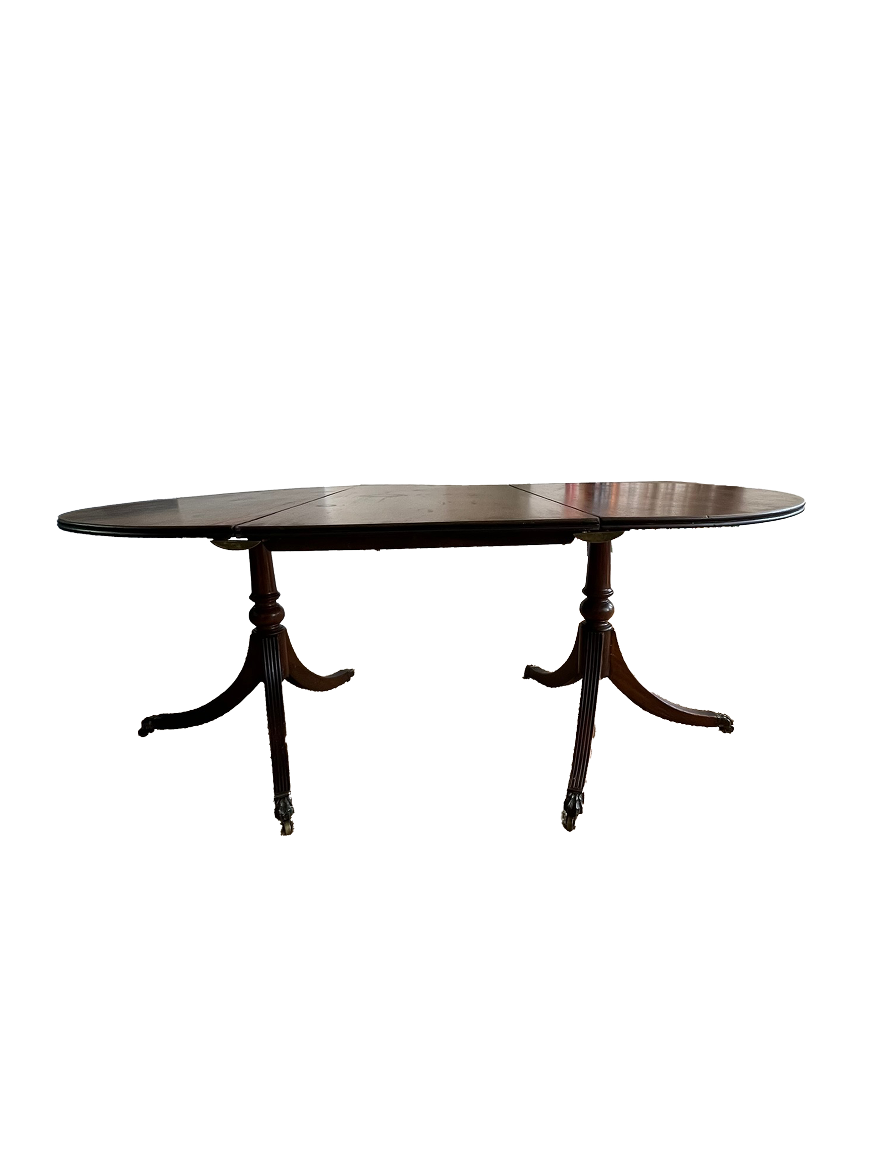Antique Extendable Mahogany Dining Table