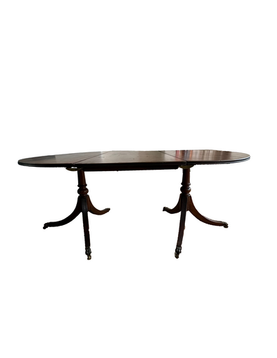 Antique Extendable Mahogany Dining Table