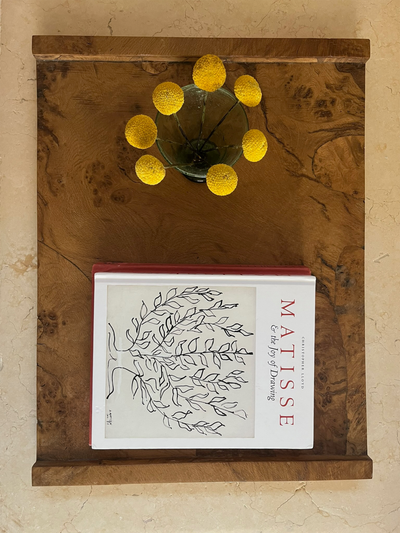 Handcrafted Burr Wood Tray