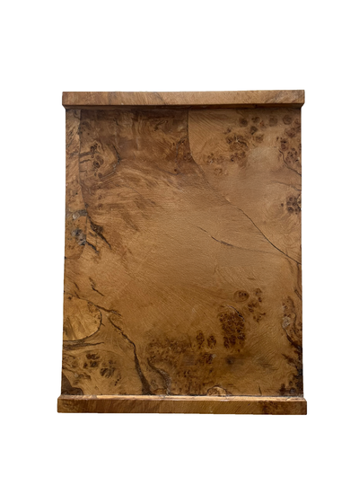 Handcrafted Burr Wood Tray