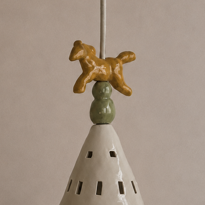 Handcrafted Ceramic Pendant Light