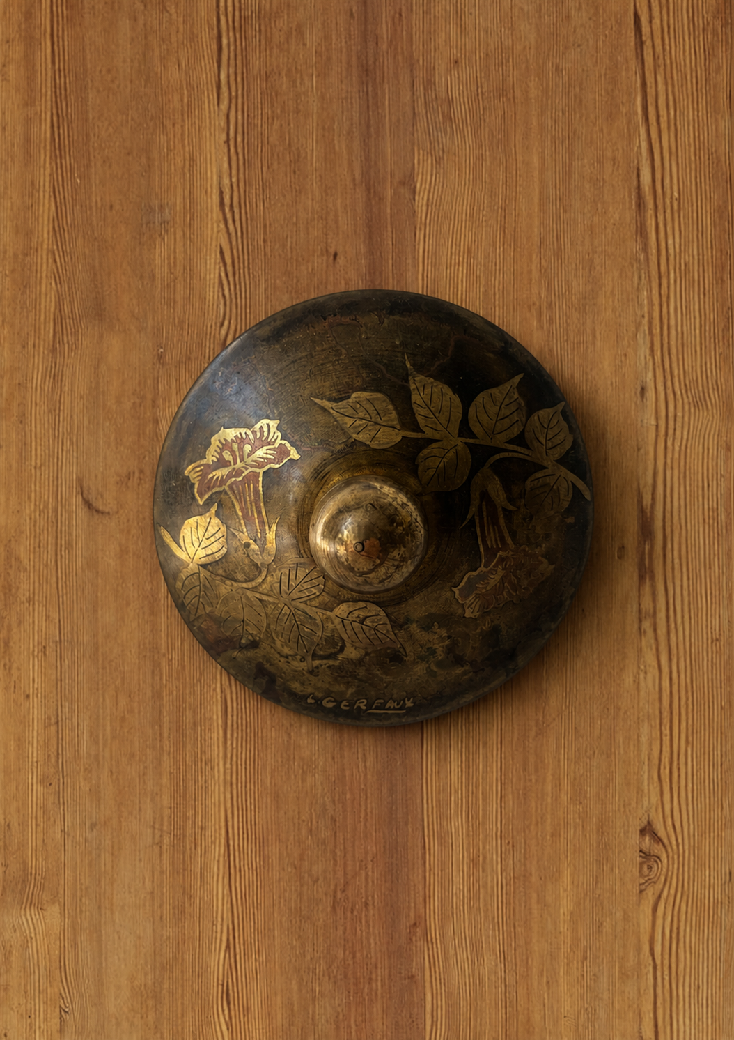 Vintage Engraved Jewellery Box