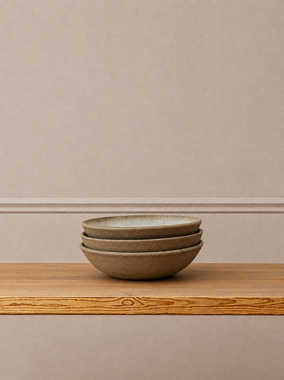 Hand-Glazed Ceramic Plate