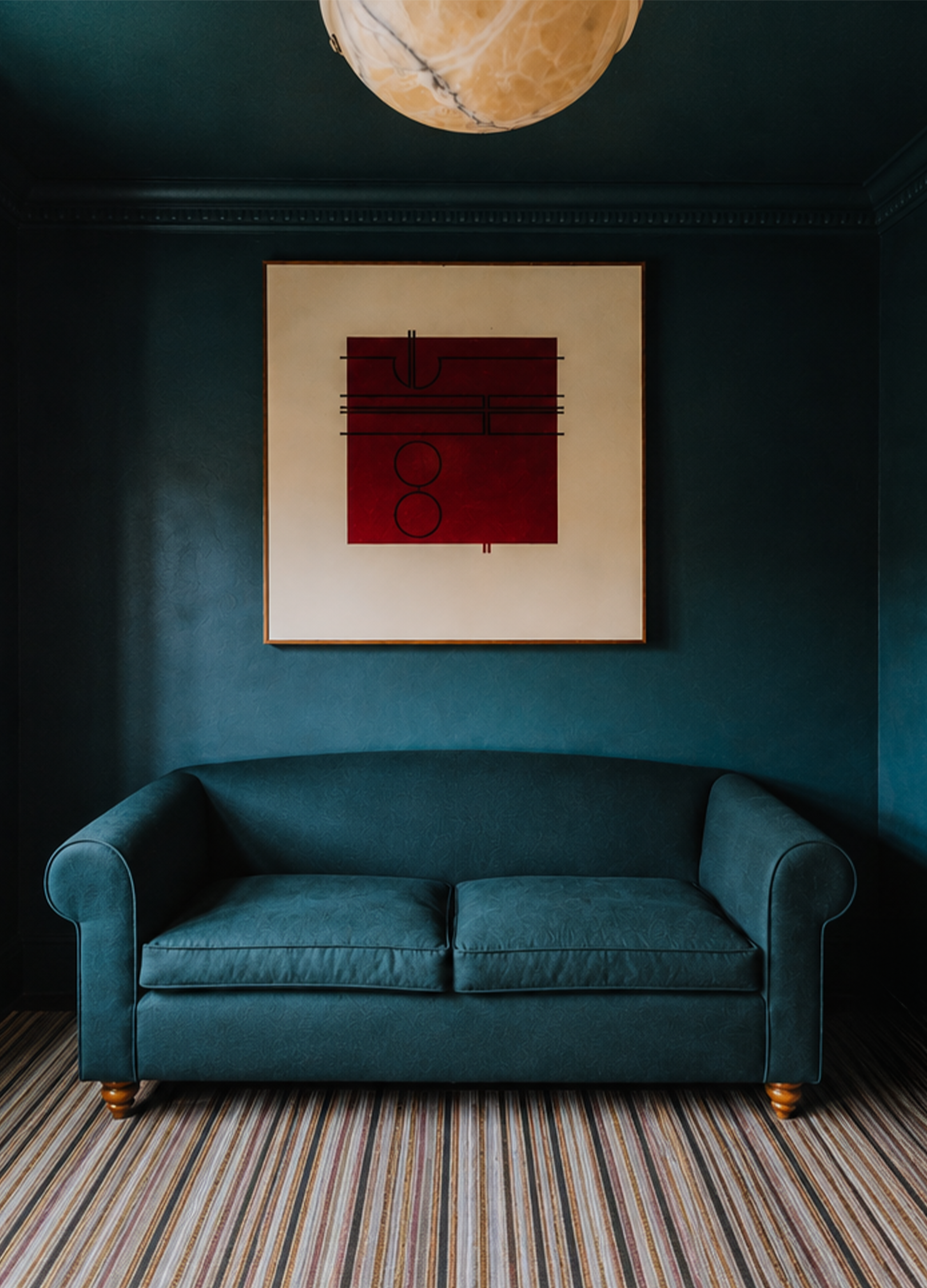 Handmade Sofa Upholstered